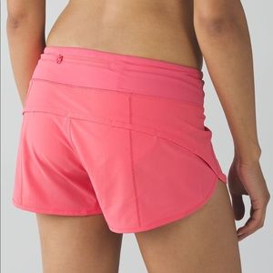 Pink Lululemon Shorts size 2